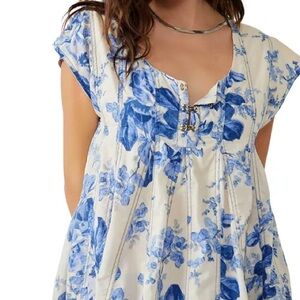 FREE PEOPLE Sully Floral Mini Dress
